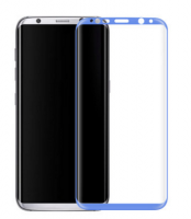 Curved 3D tempered glass - blue